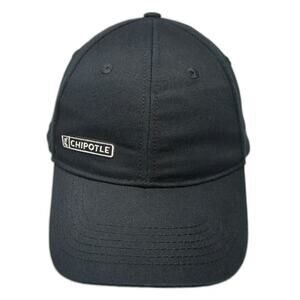 Loomstate Chipotle Hat Black Baseball Cap One Size Organic Cotton Strapback